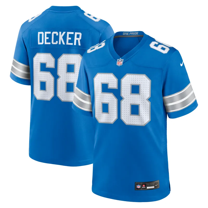Detroit Lions Jersey Sam Laporta White White Game Jersey - Image 4