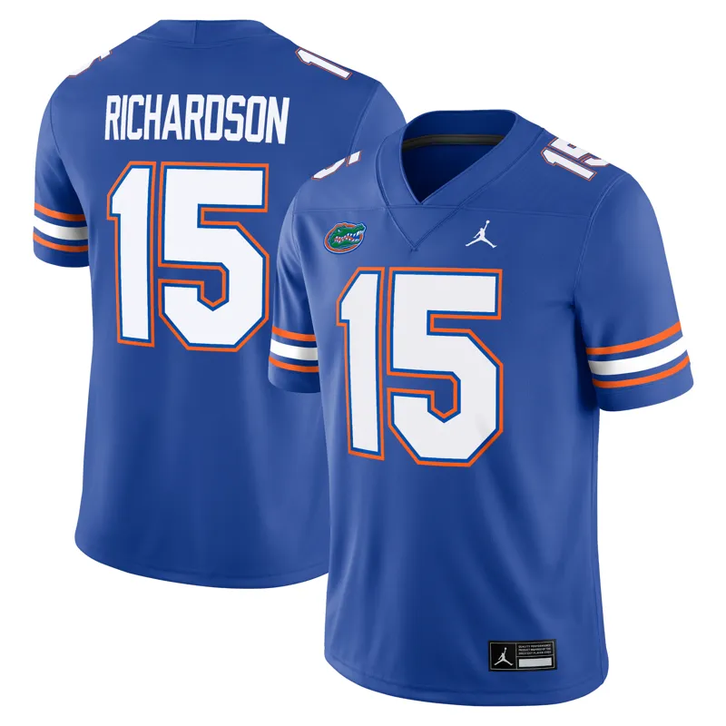 Florida Gators Jersey Jordan Brand #1 Royal Game Jersey - Image 4