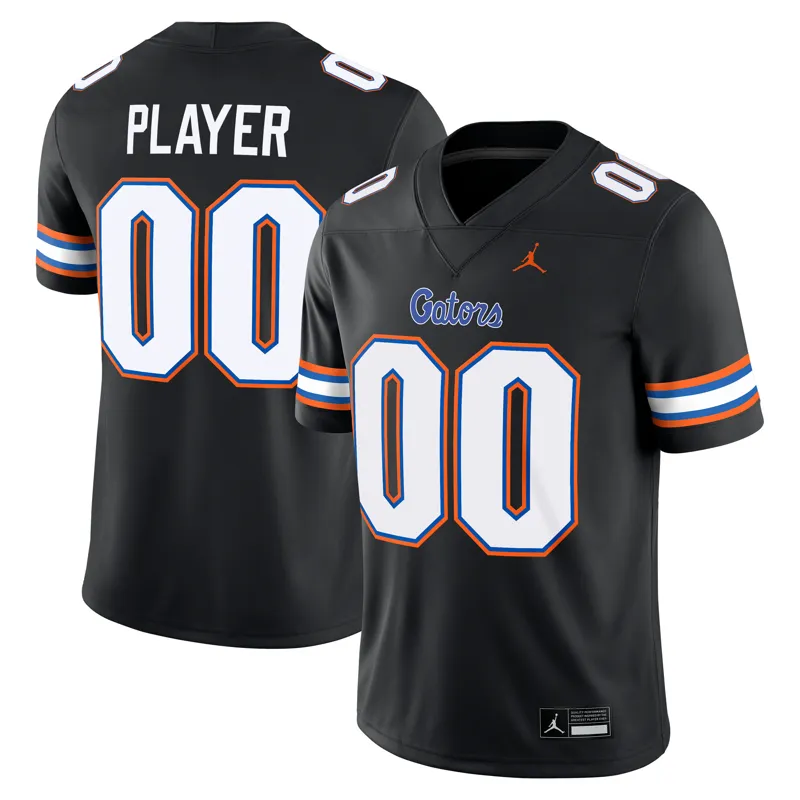 Florida Gators Jersey Jordan Brand Black Alternate Pick A Player Game Jersey