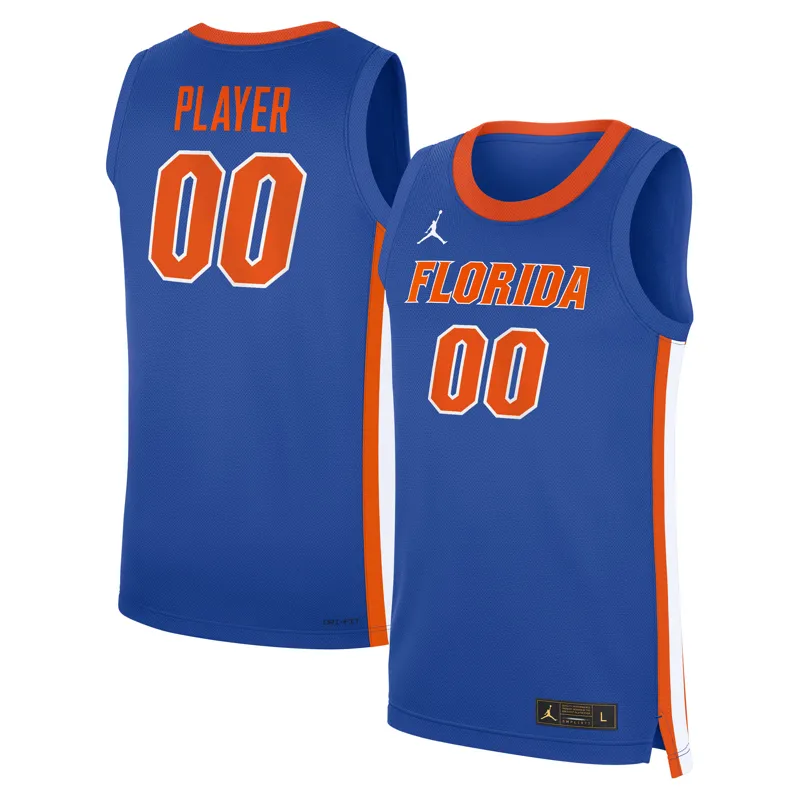 Florida Gators Jersey Jordan Brand Royal Pick A Player Game Jersey - Image 3
