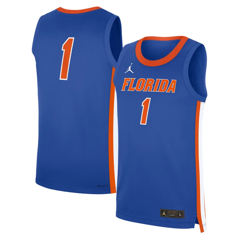 Florida Gators Jersey Jordan Brand Royal Pick A Player Game Jersey - Image 4
