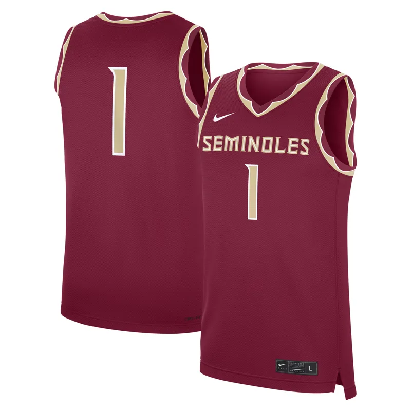 Florida State Seminoles Jersey #1 Garnet Jersey - Image 2