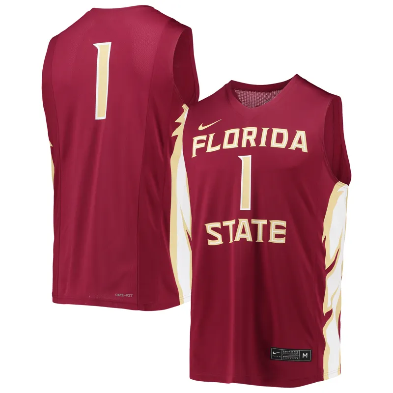 Florida State Seminoles Jersey #1 Garnet Jersey - Image 3