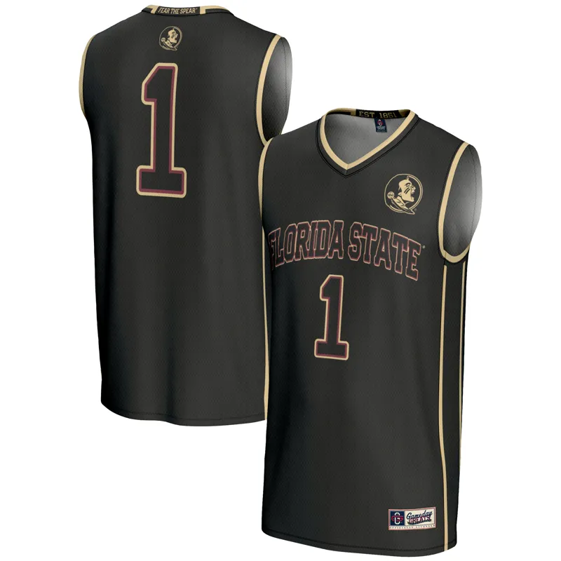 Florida State Seminoles Jersey Gameday Greats #1 Black Lightweight Jersey