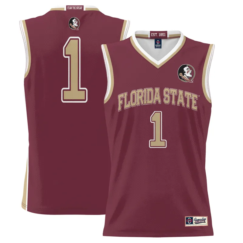 Florida State Seminoles Jersey Gameday Greats #1 Garnet Lightweight Highlight Print Jersey - Image 5