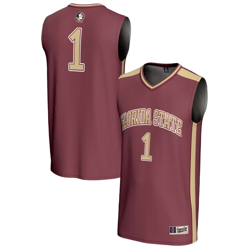 Florida State Seminoles Jersey Gameday Greats #1 Garnet Icon Print Jersey - Image 2
