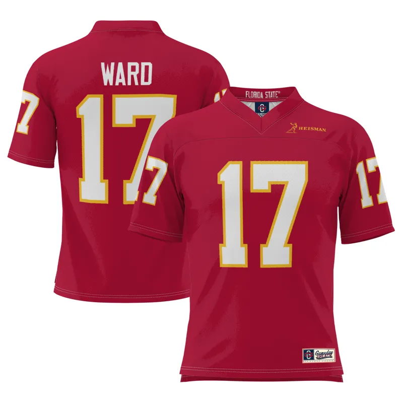 Florida State Seminoles Jersey Gameday Greats Charlie Ward Garnet Heisman Jersey