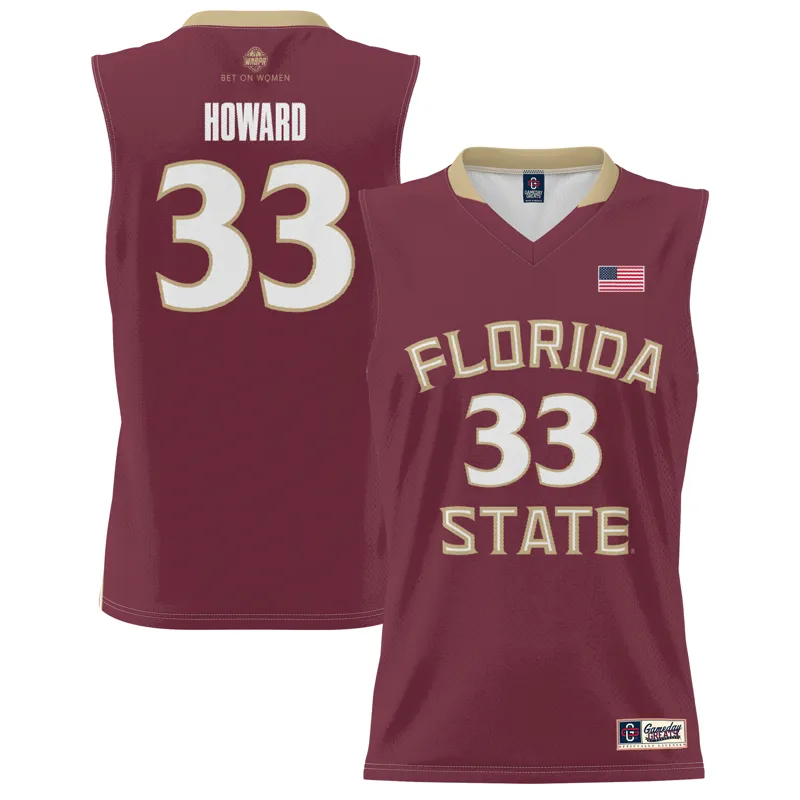 Florida State Seminoles Jersey Gameday Greats Erin Howard Garnet Lightweight Alumni Jersey - Image 2