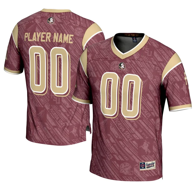 Florida State Seminoles Jersey Gameday Greats Erin Howard Garnet Lightweight Alumni Jersey - Image 4