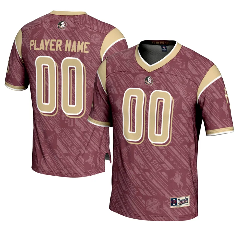 Florida State Seminoles Jersey Gameday Greats Erin Howard Garnet Lightweight Alumni Jersey - Image 3