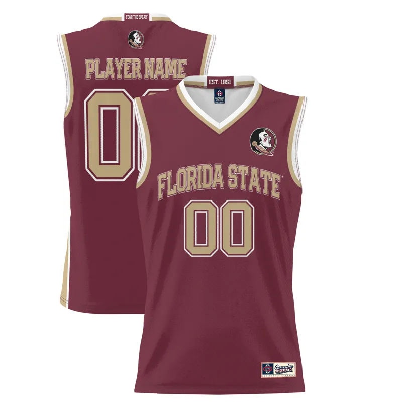Florida State Seminoles Jersey Gameday Greats Garnet Icon Print Pick A Player Jersey - Image 2