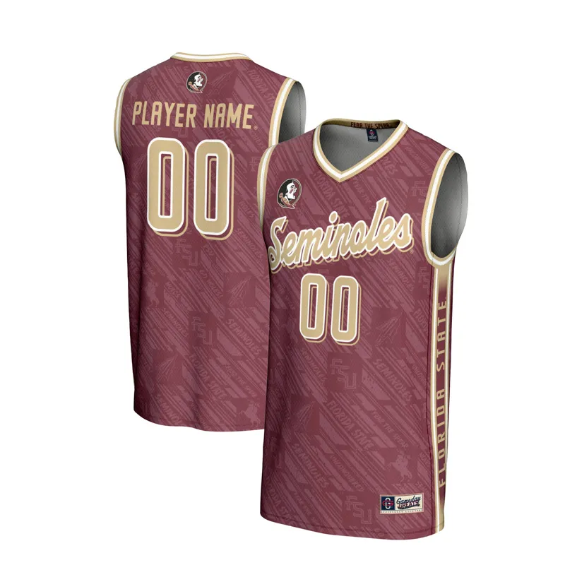 Florida State Seminoles Jersey Gameday Greats Garnet Icon Print Pick A Player Jersey - Image 5