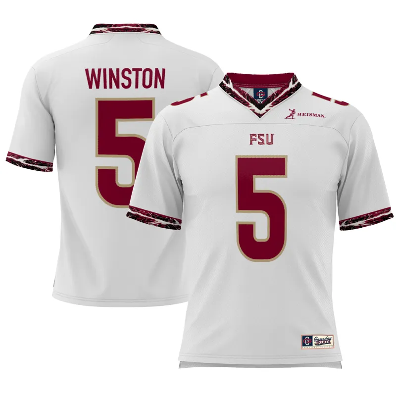 Florida State Seminoles Jersey Gameday Greats Jameis Winston White Heisman Jersey - Image 2