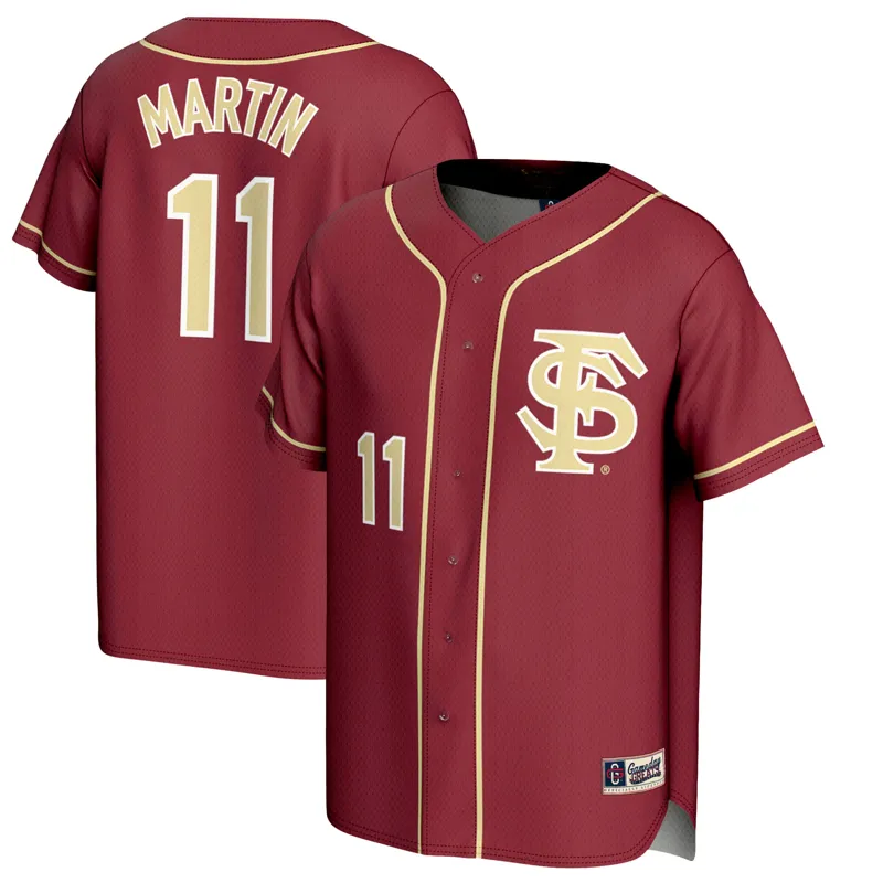 Florida State Seminoles Jersey Gameday Greats Mike Martin Garnet Lightweight Jersey