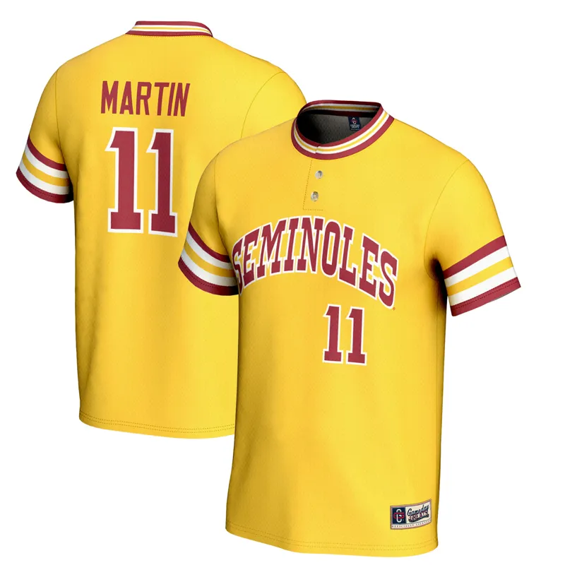 Florida State Seminoles Jersey Gameday Greats Mike Martin Garnet Lightweight Jersey - Image 4