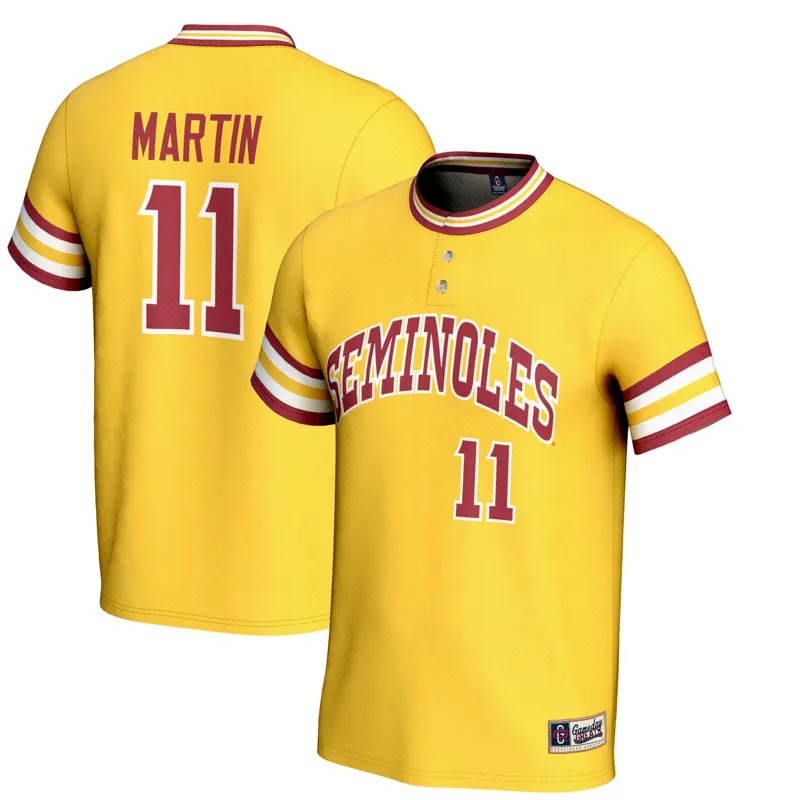 Florida State Seminoles Jersey Gameday Greats Mike Martin Garnet Lightweight Jersey - Image 3