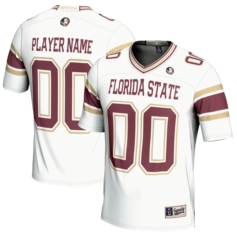 Florida State Seminoles Jersey Gameday Greats White Pick A Player Jersey