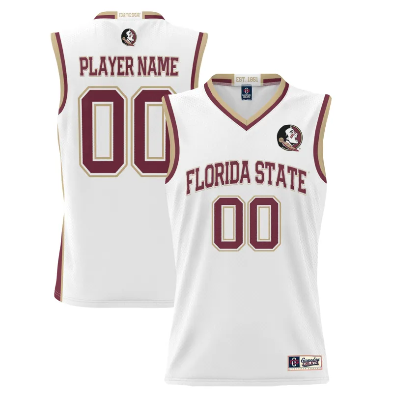 Florida State Seminoles Jersey Gameday Greats White Pick A Player Jersey - Image 3
