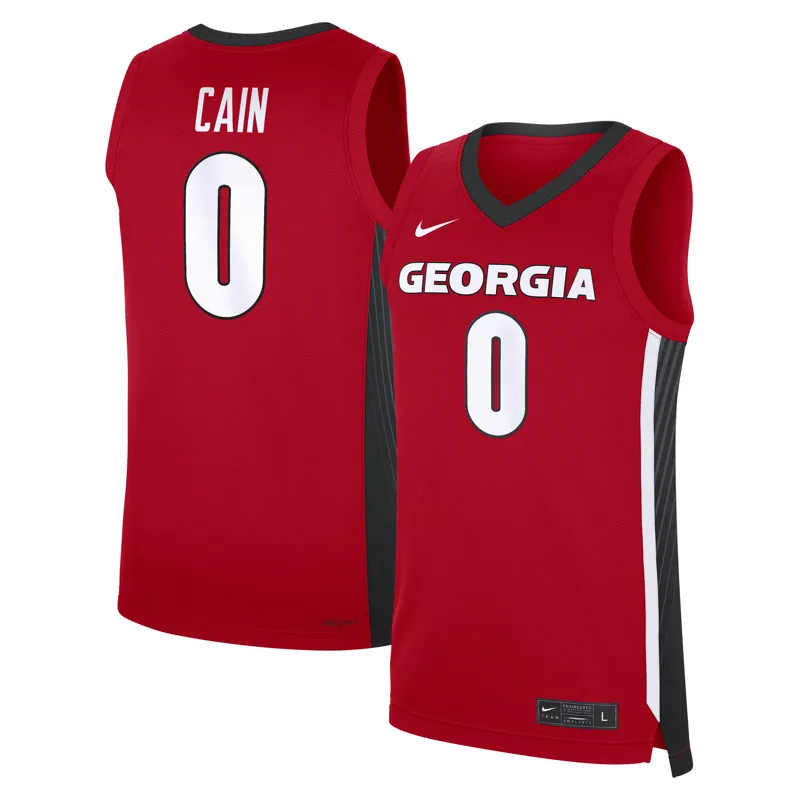 Georgia Bulldogs Jersey #1 White Game Jersey - Image 3