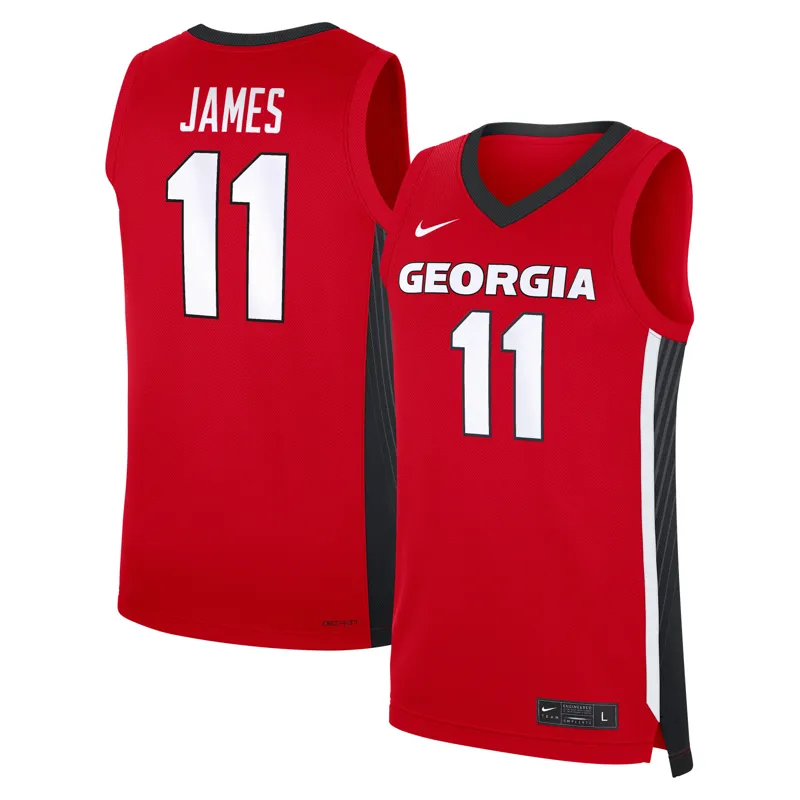 Georgia Bulldogs Jersey #1 White Game Jersey - Image 5