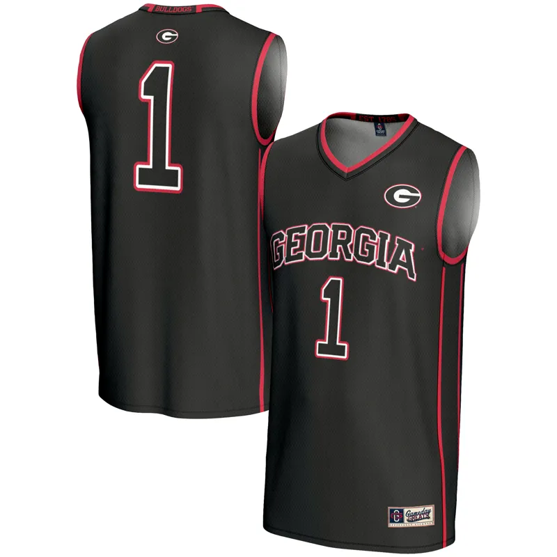 Georgia Bulldogs Jersey Gameday Greats #1 Black Lightweight Jersey - Image 3