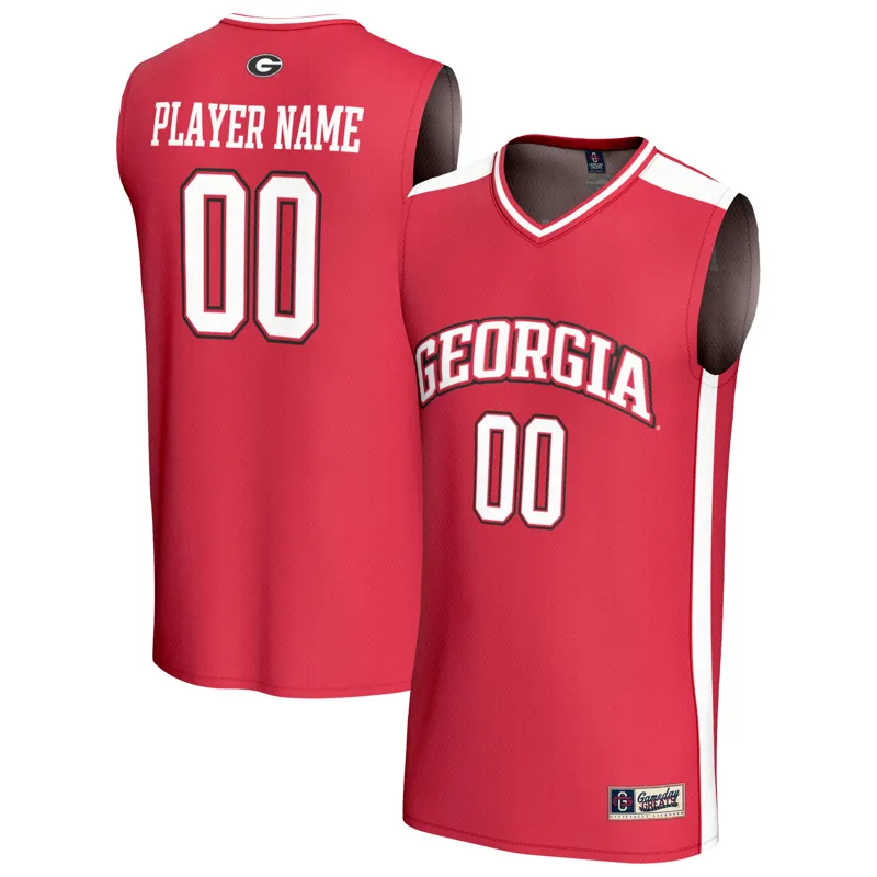 Georgia Bulldogs Jersey Gameday Greats Red Lightweight Collegiate Pick A Player Jersey - Image 3
