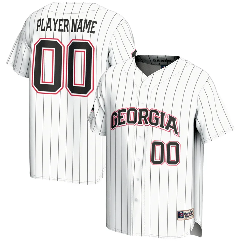 Georgia Bulldogs Jersey Gameday Greats White Pick A Player Lightweight Jersey - Image 2