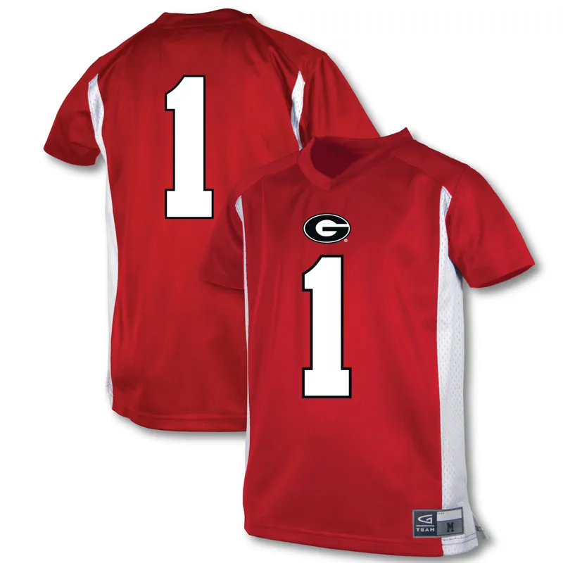 Georgia Bulldogs Jersey Gameday Greats White Pick A Player Lightweight Jersey - Image 5