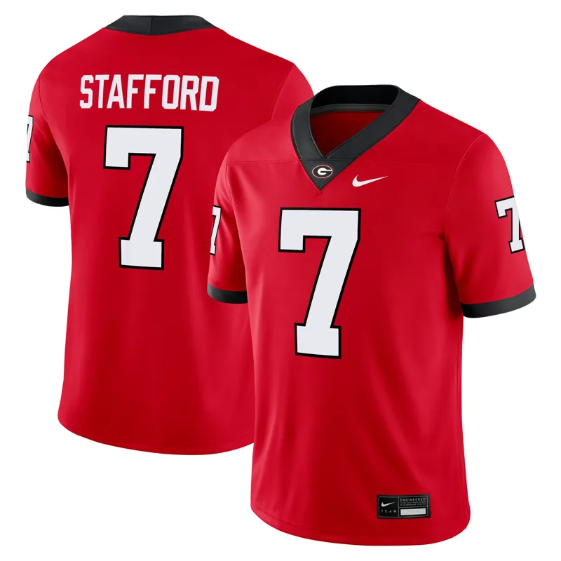 Georgia Bulldogs Jersey Marcus Millender Red Jersey - Image 2