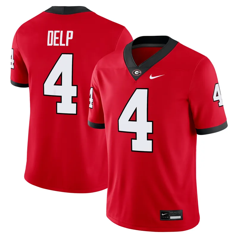 Georgia Bulldogs Jersey Marcus Millender Red Jersey - Image 3