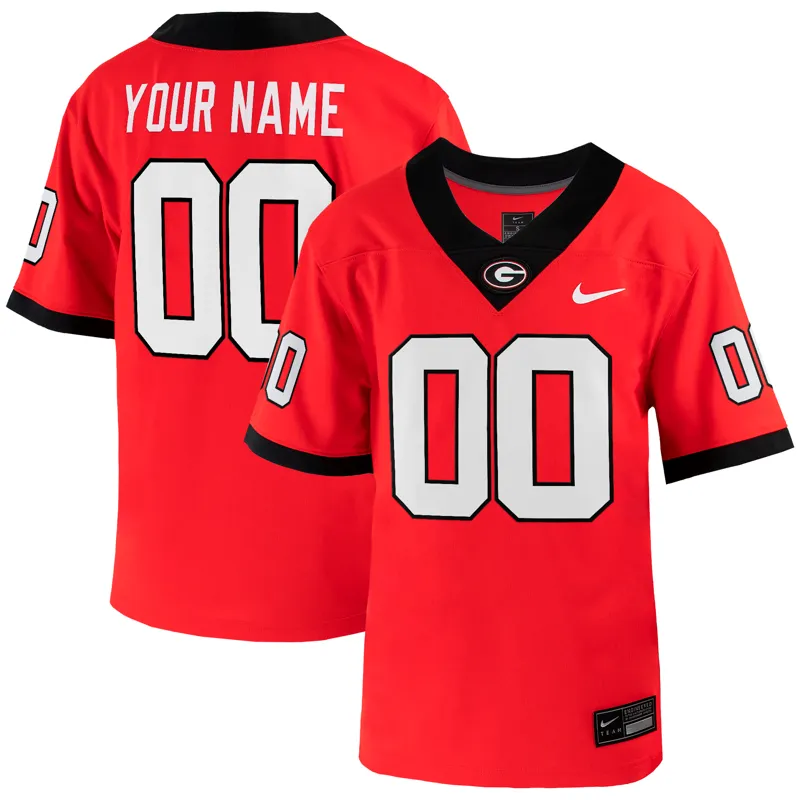 Georgia Bulldogs Jersey Marcus Millender Red Jersey - Image 5