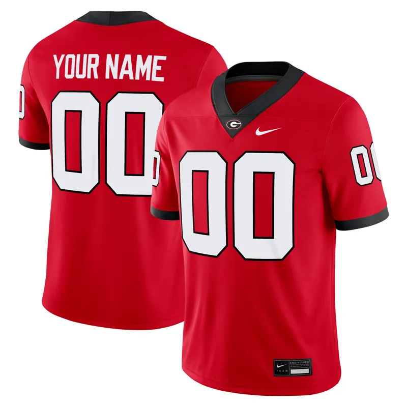 Georgia Bulldogs Jersey Marcus Millender Red Jersey - Image 4