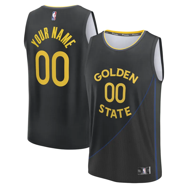Golden State Warriors Jersey Baron Davis Navy 2006-07 Hardwood Classics Swingman Jersey - Image 5