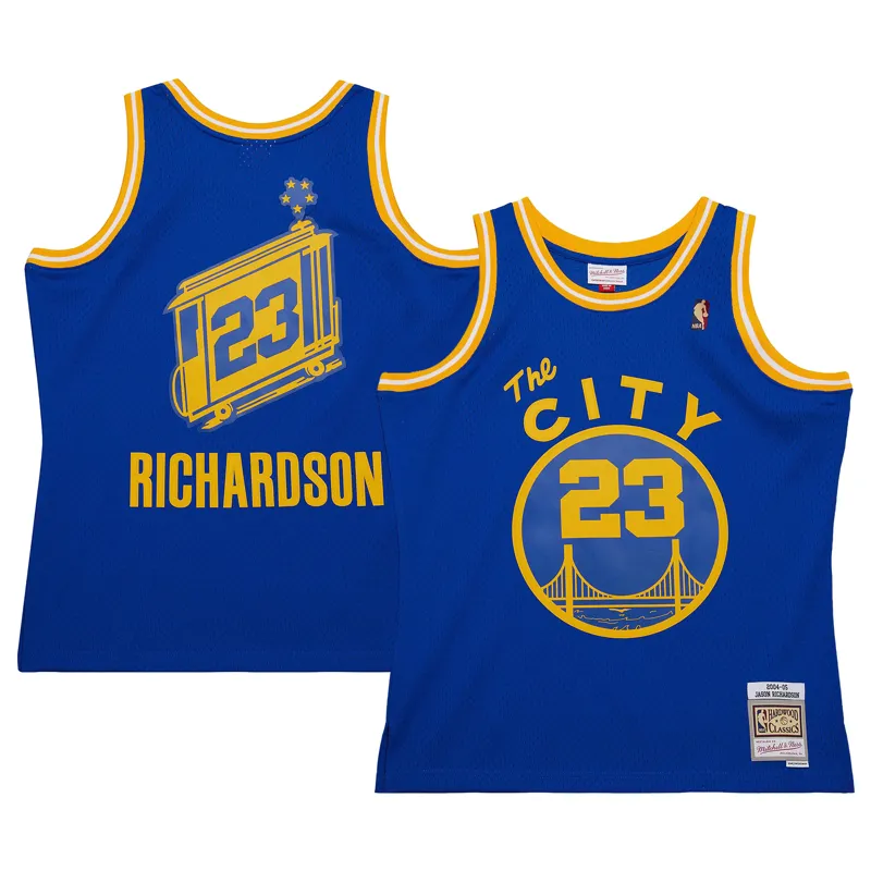 Golden State Warriors Jersey Draymond Green Royal Swingman Icon Edition Jersey - Image 4
