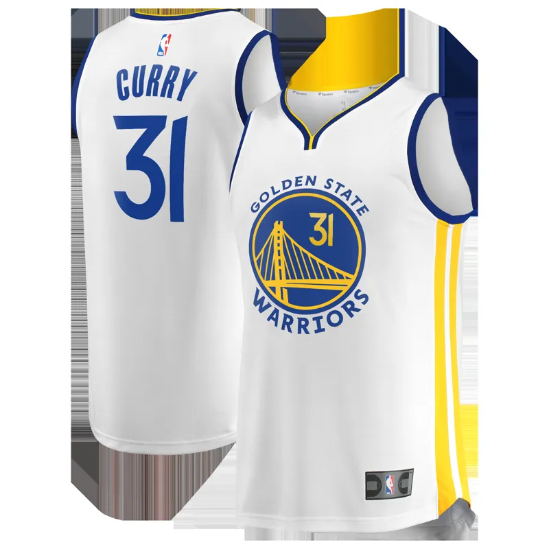 Golden State Warriors Jersey Royal Fast Break Custom Icon Edition Jersey - Image 5