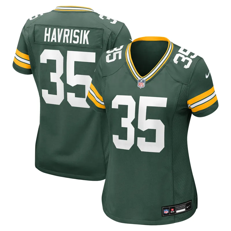 Green Bay Packers Jersey Lucas Havrisik Green Team Game Jersey