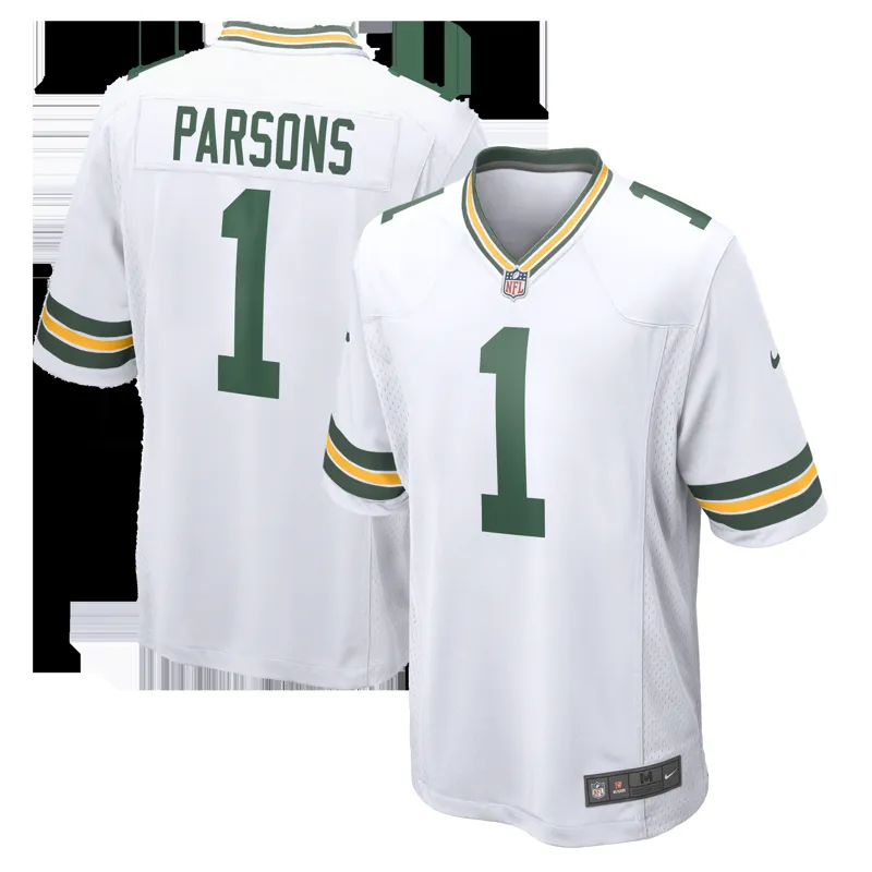 Green Bay Packers Jersey Micah Parsons Navy The 1923 Classic Game Jersey - Image 4