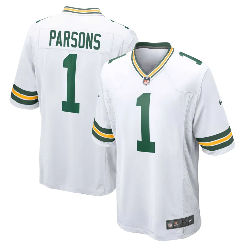 Green Bay Packers Jersey Micah Parsons Navy The 1923 Classic Game Jersey - Image 3