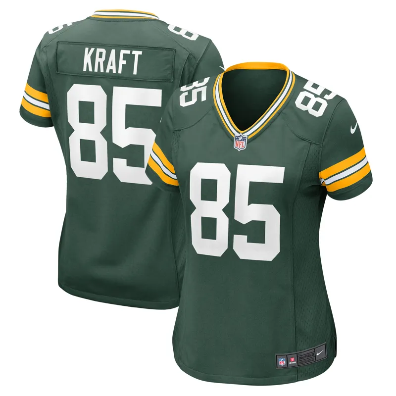 Green Bay Packers Jersey Tucker Kraft Green Game Jersey - Image 2