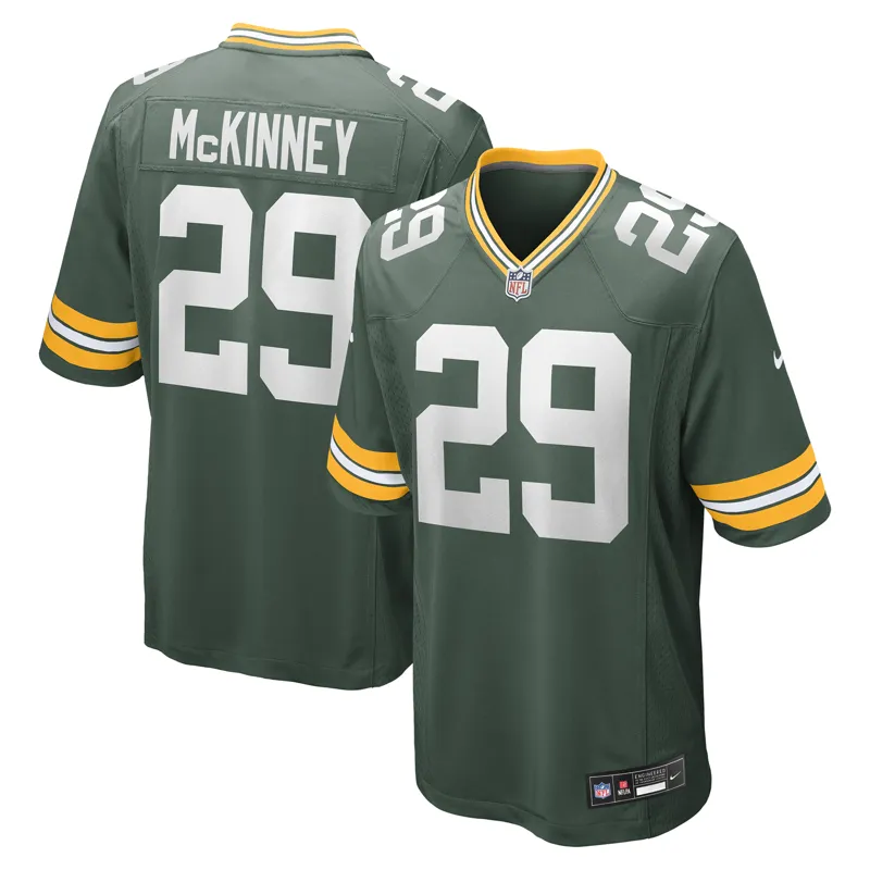 Green Bay Packers Jersey Tucker Kraft Navy Alternate Game Jersey - Image 3