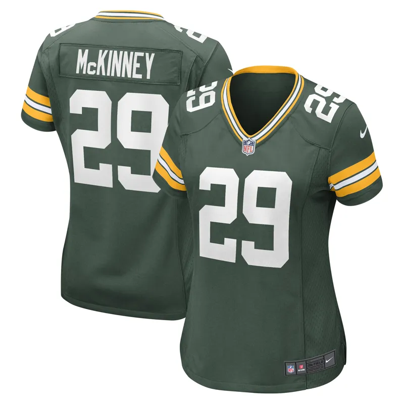 Green Bay Packers Jersey Tucker Kraft Navy Alternate Game Jersey - Image 4