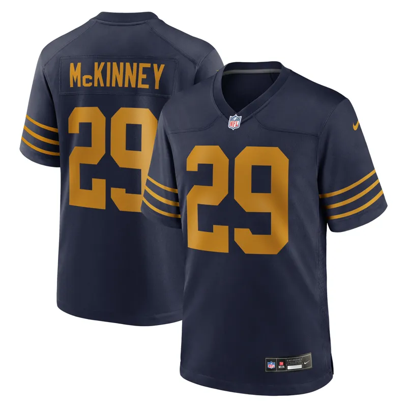 Green Bay Packers Jersey Xavier Mckinney Green Team Game Jersey - Image 3