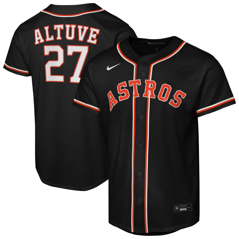 Houston Astros Jersey Jeff Bagwell White Throwback Cooperstown Collection Limited Jersey - Image 4