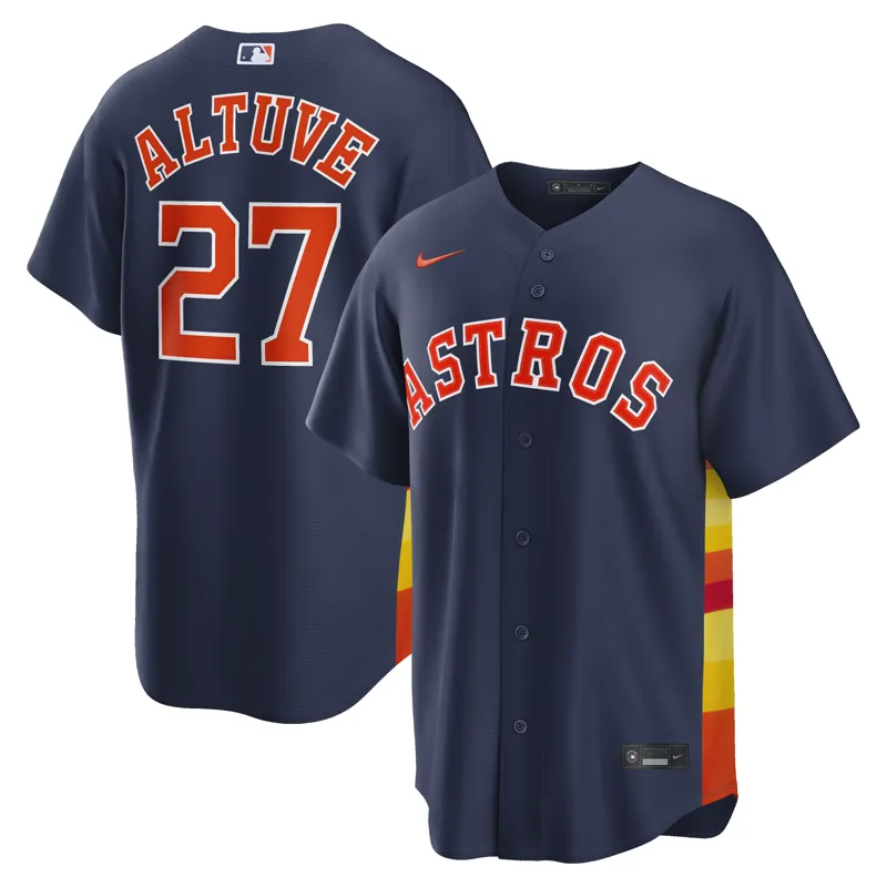 Houston Astros Jersey Jose Altuve Gray Road Limited Player Jersey - Image 2