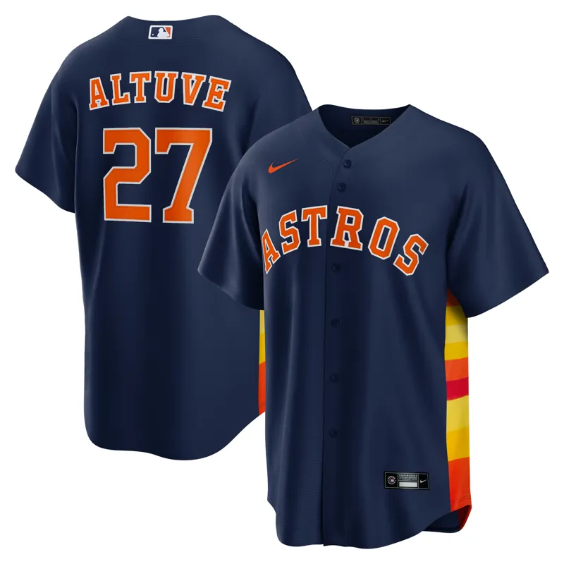 Houston Astros Jersey Jose Altuve Gray Road Limited Player Jersey - Image 3