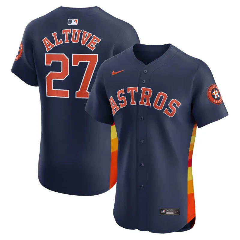 Houston Astros Jersey Jose Altuve Gray Road Limited Player Jersey - Image 4