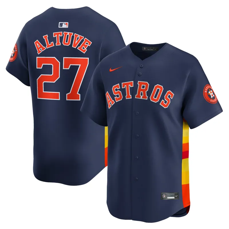 Houston Astros Jersey Jose Altuve Gray Road Limited Player Jersey - Image 5