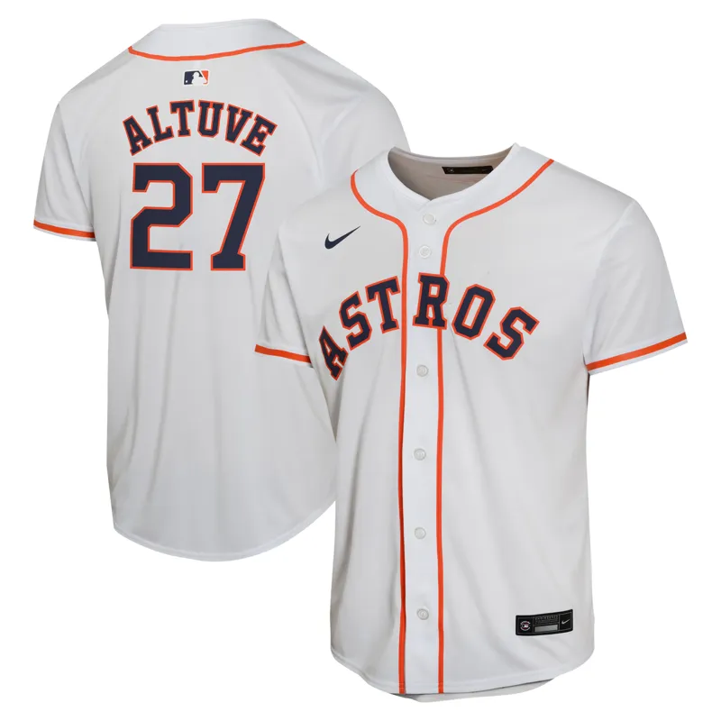Houston Astros Jersey Jose Altuve White 2025 City Connect Elite Player Jersey - Image 5