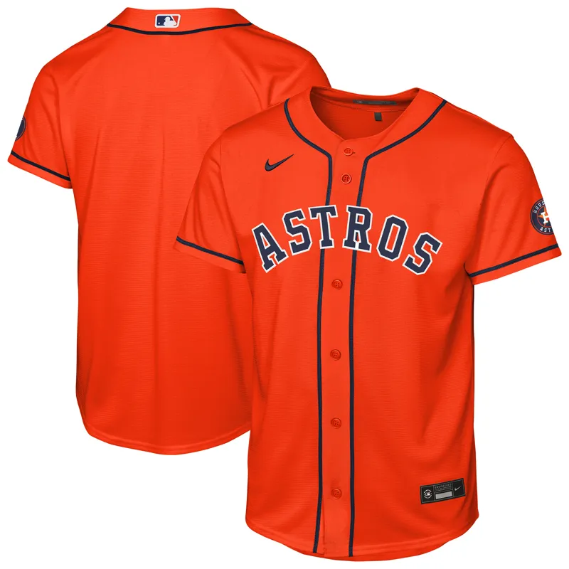 Houston Astros Jersey Orange Alternate Limited Jersey - Image 2