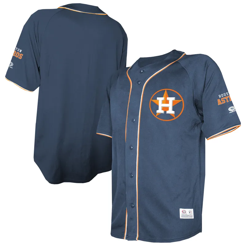 Houston Astros Jersey Profile Jose Altuve Black Plus Size Player Name & Jersey - Image 3